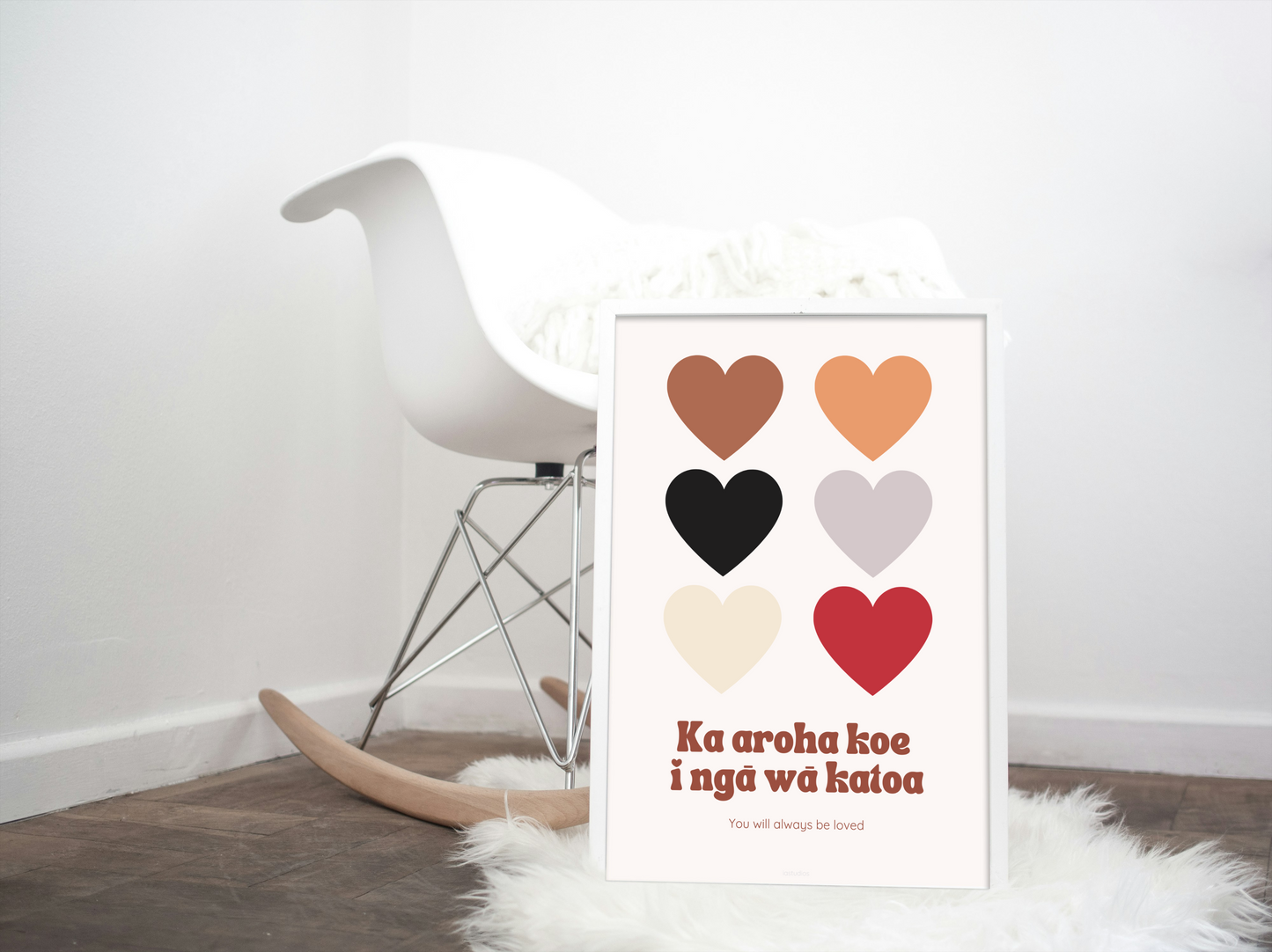 Whakatauki Maori Proverb Ka aroha koe i ngā wā katoa – You will always be loved. Digital download Ia Studios NZ