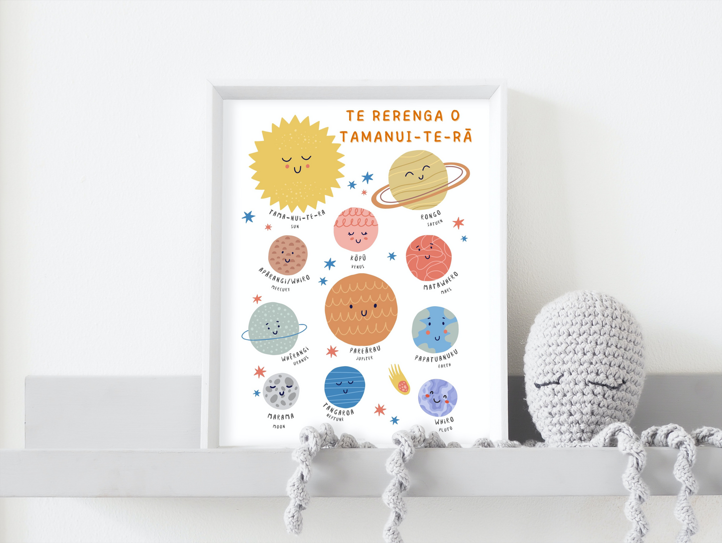 Te Rerenga o Tamanui-te-rā - Planets - Digital Download