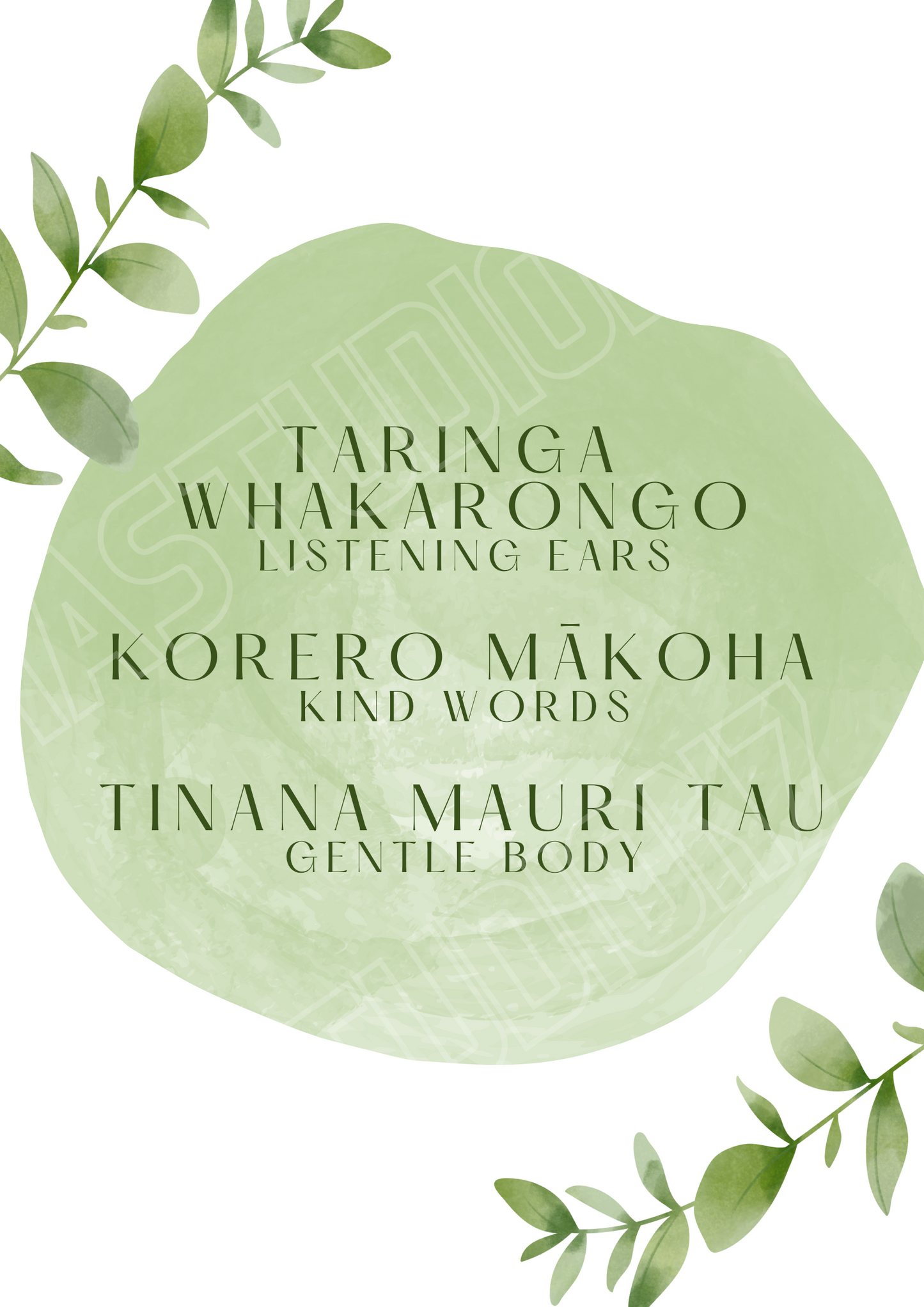 whanau whakatauki digital download - Ia Studios